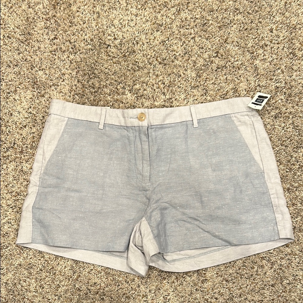 Gap Blue/Gray Shorts NWT